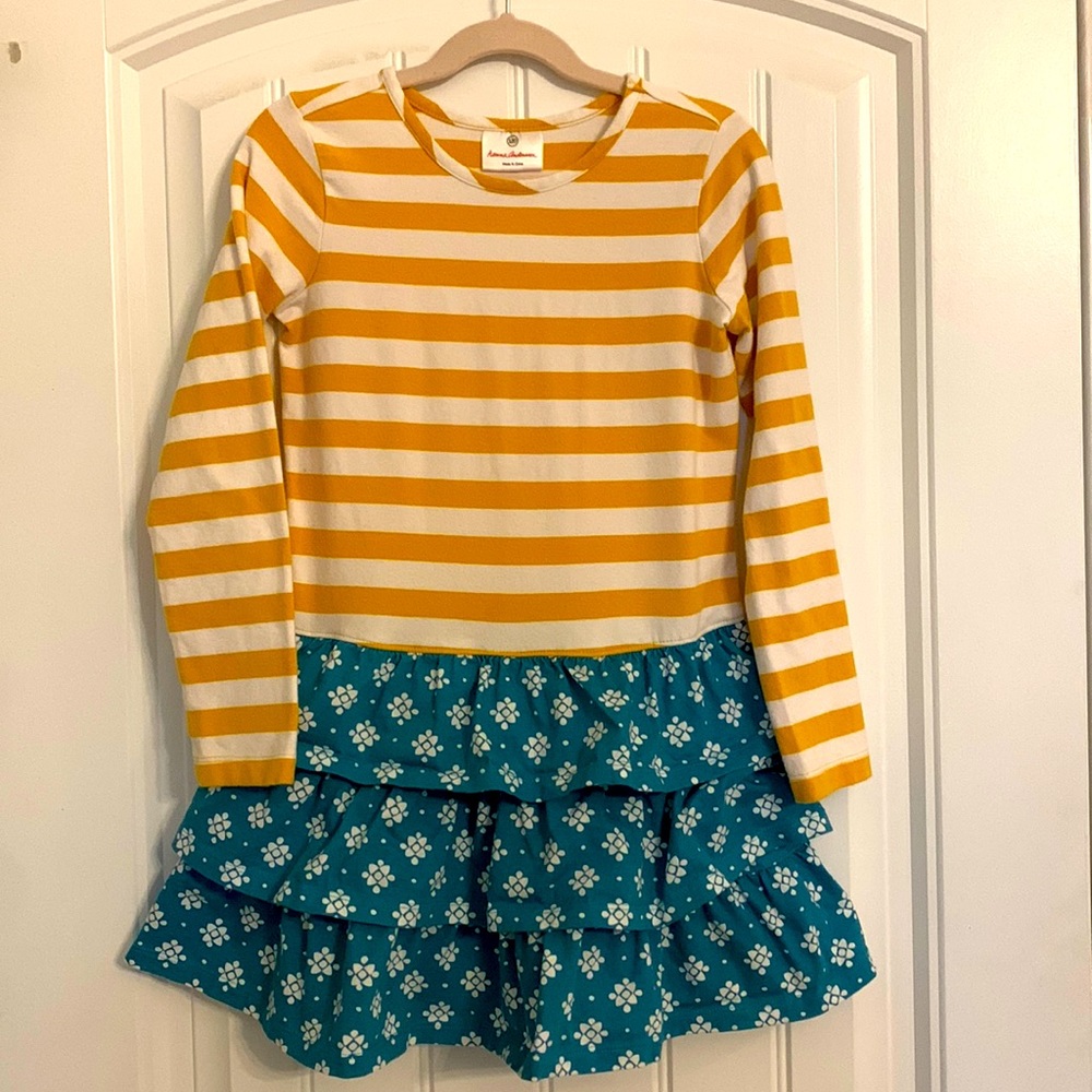 Hanna Andersson, size 120, long sleeve dress.